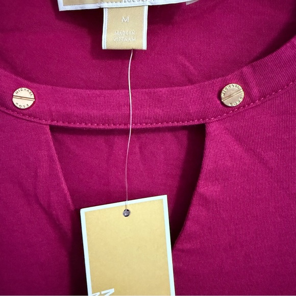 MICHAEL Michael Kors Women's Berry Short Sleeve Top - Picture 3 of 5